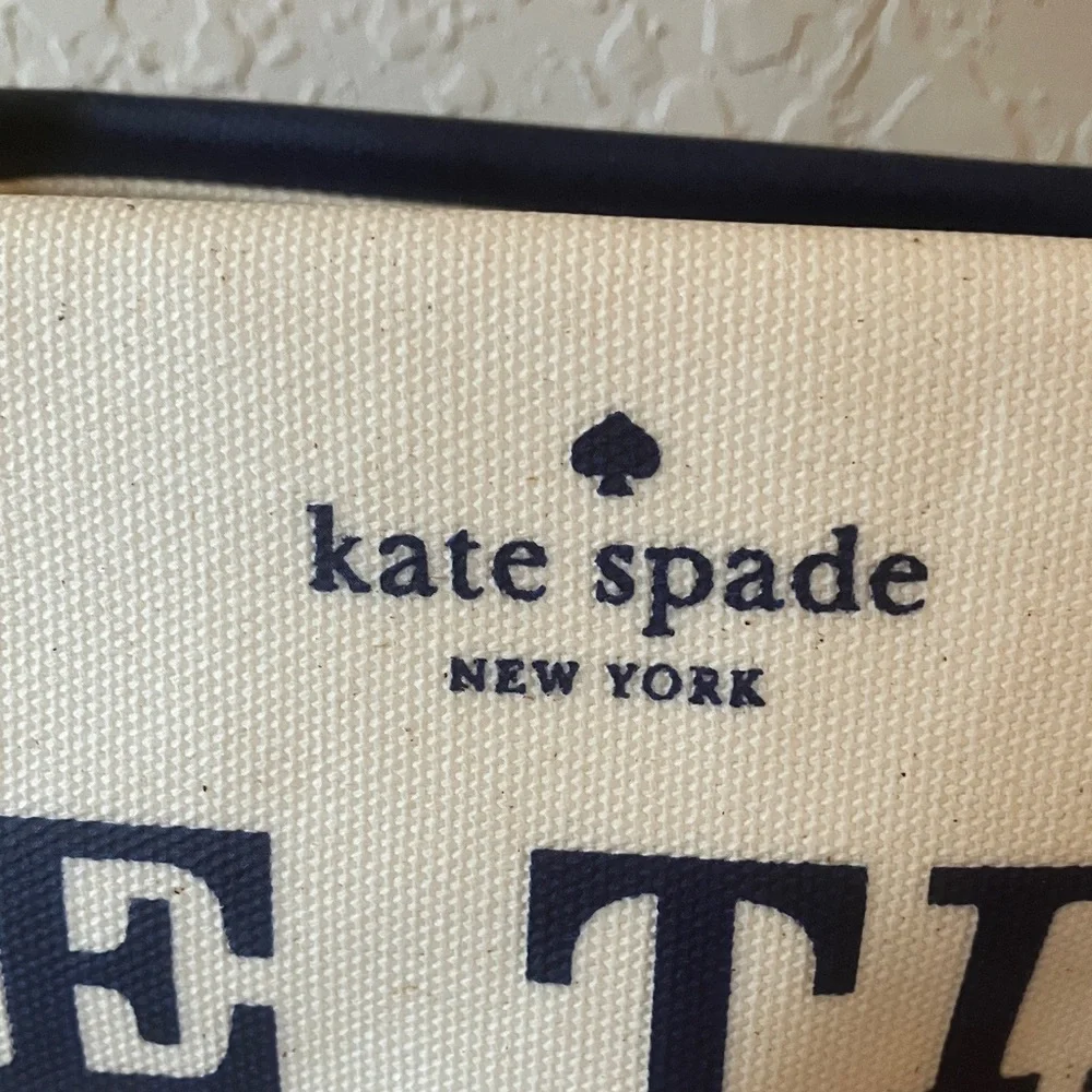Kate Spade: Tee Time Birdie Golf Tote Bag- Storybook lining